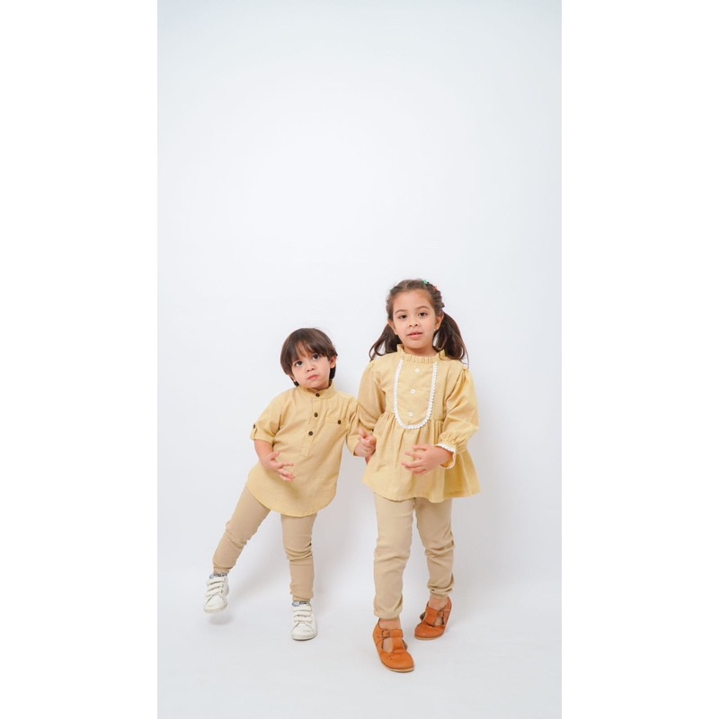 LITTLECAIM - FAZZA COUPLE SET | baju anak couple