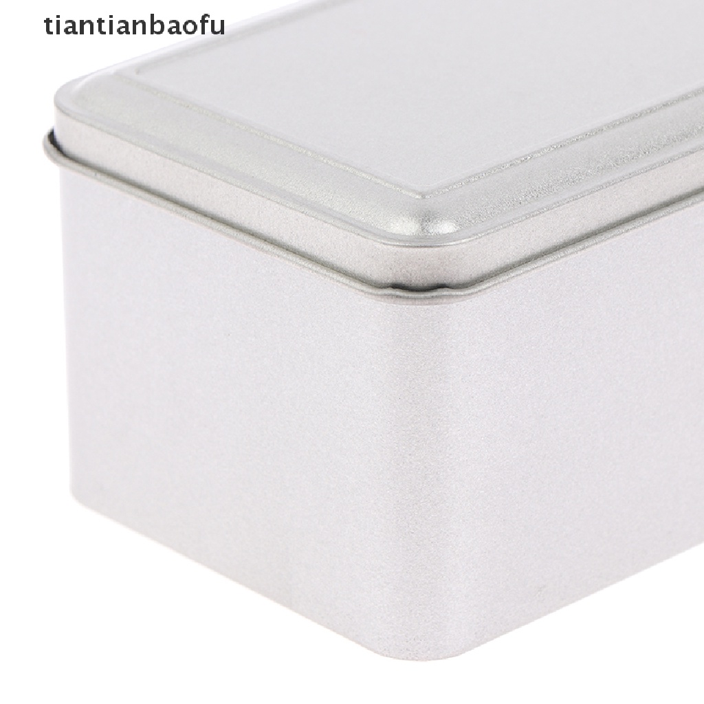 [tiantianbaofu] 110x80x65mm Tinplate Tarot Card Storage Box Koleksi Kartu Game Ramalan Butik