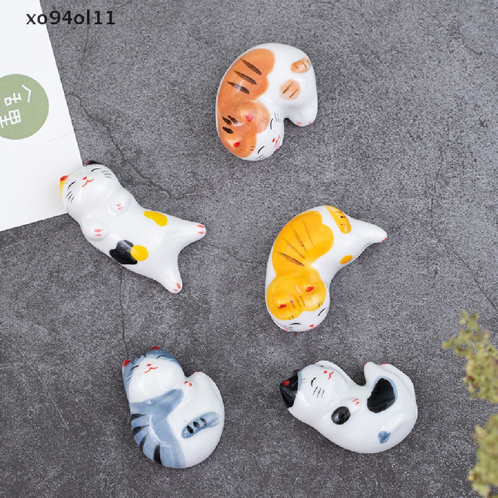 Xo Lucky Cat Chops Holder Sumpit Keramik Jepang Keramik Dekorasi Rumah OL