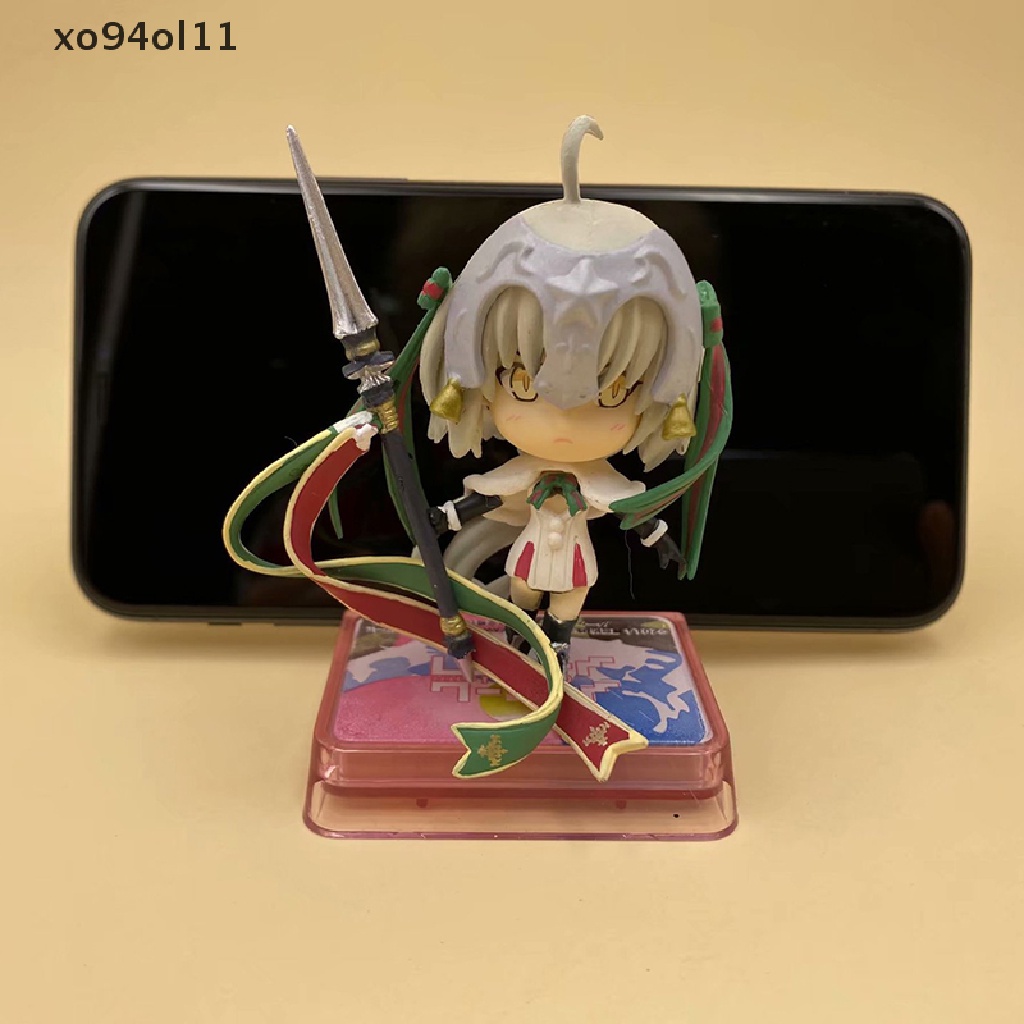 Xo Anime NO GAME NO LIFE Figure Shiro Boneka Q Version Model Mainan Stand Handphone OL