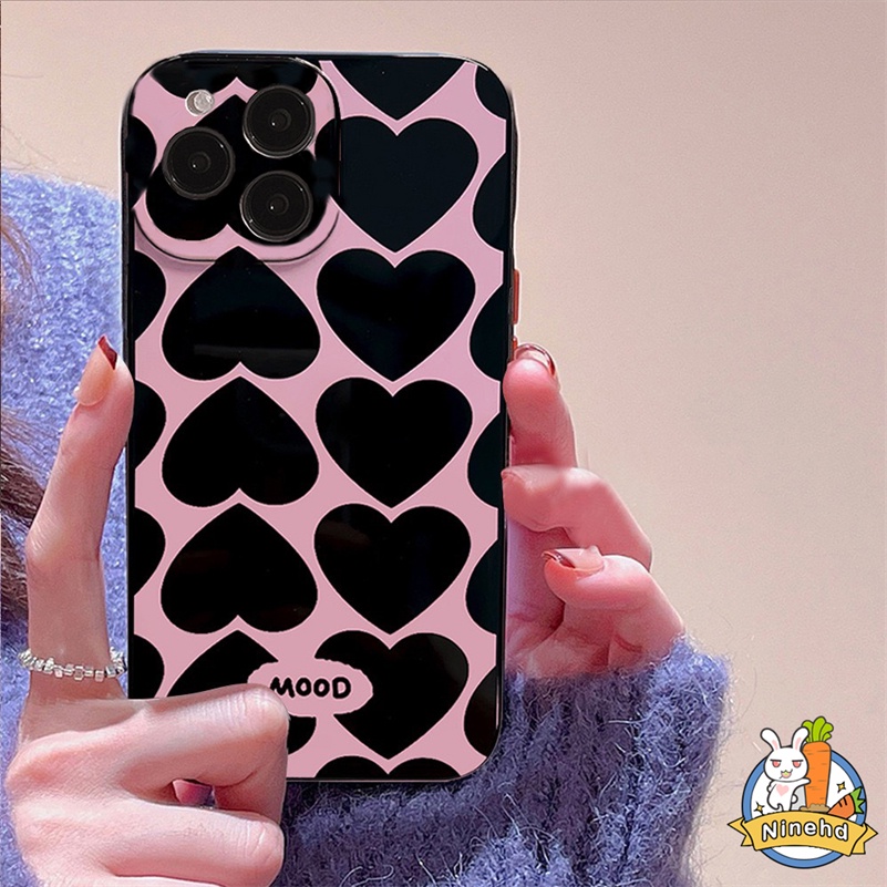 Huawei Y9 Prime 2019 Nova 7i 10 9 8 7 6 SE Pro Nova Y90 Y70 Plus Nova 5T 4e 3i Y7A Y9s Y6P P30 Lite P40 Mate 40 30 Pro Fashion Sweet Cool Pink Heart Silikon Cair Soft Phone Sarung