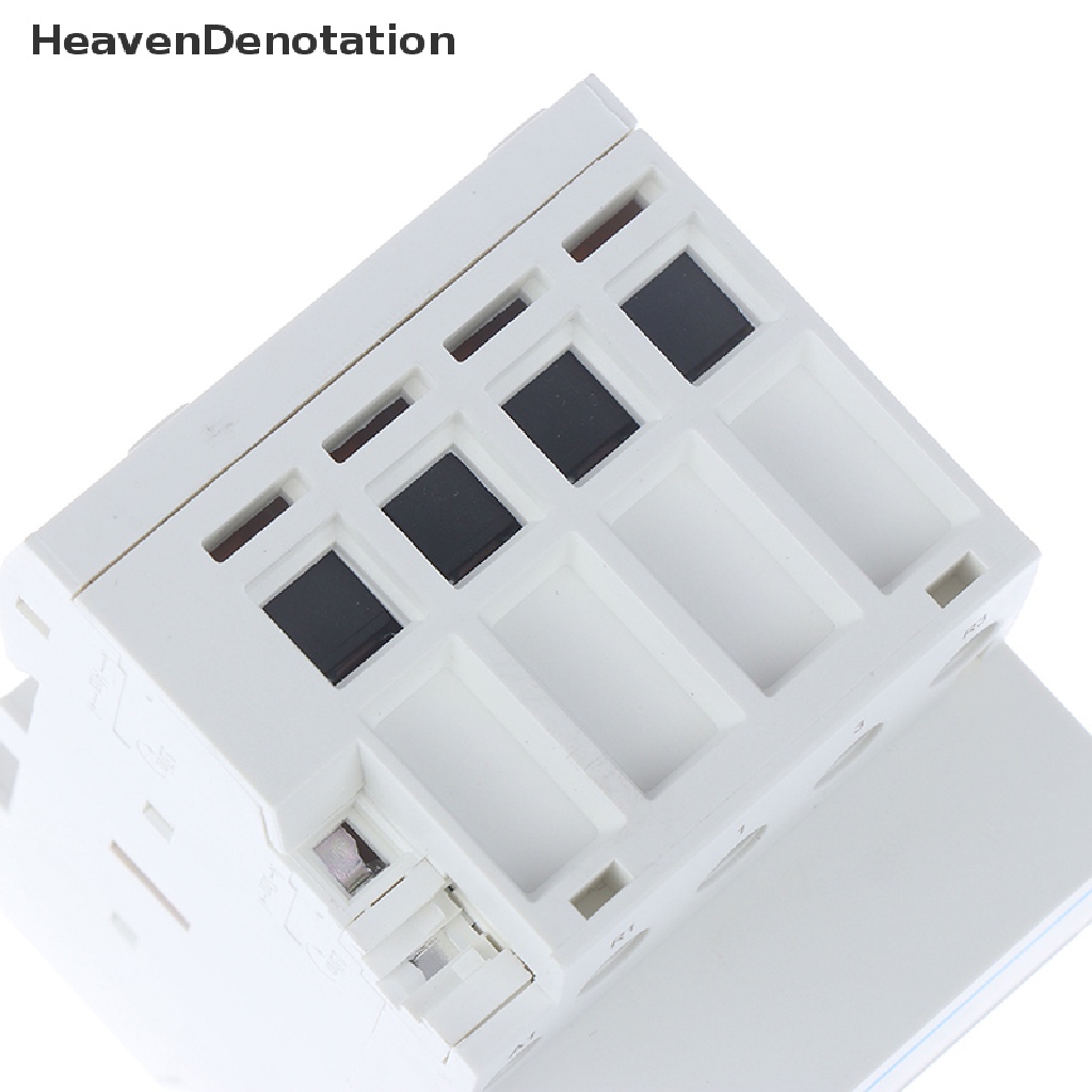 [HeavenDenotation] 4p 63A 2NC 2NO 220V 400V~50/60HZ Din rail Kontaktor ac Rumah Tangga  Hdv