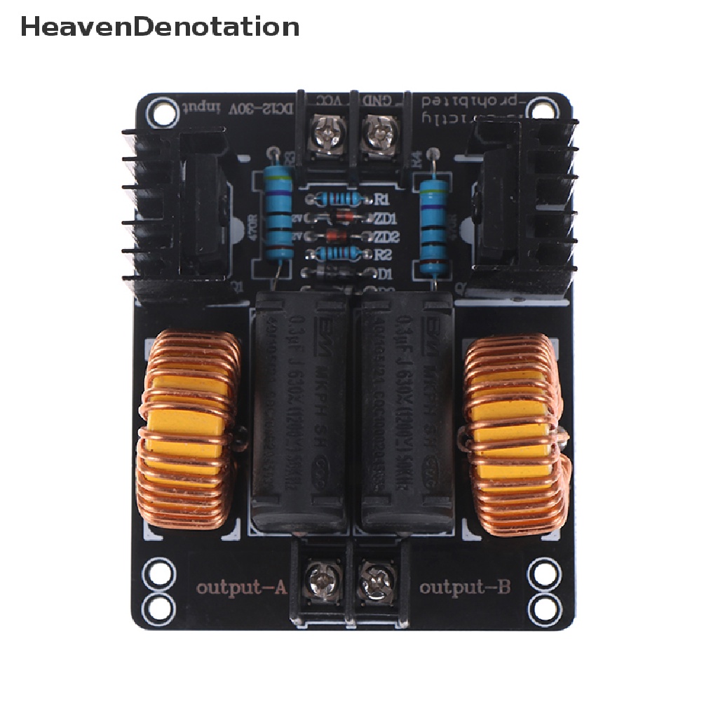 [HeavenDenotation] Zvs 1000W Modul Papan Heag Induksi Tegangan Tinggi Flyback Driver Heater HDV