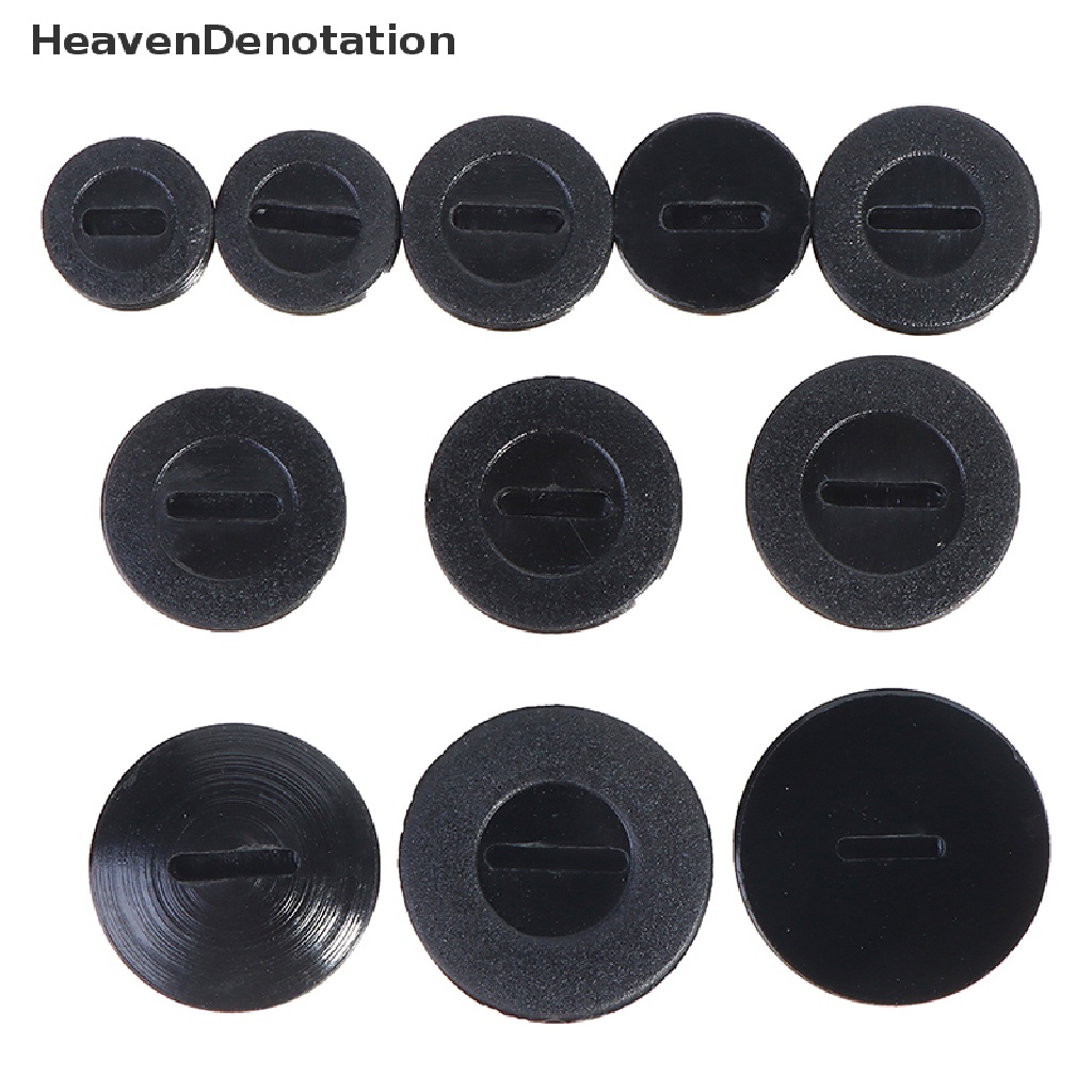 [HeavenDenotation] Sekrup Plastik Hitam Carbon Brush Holder Caps Case Dia 12mm/13mm/14mm/15mm/16mm HDV