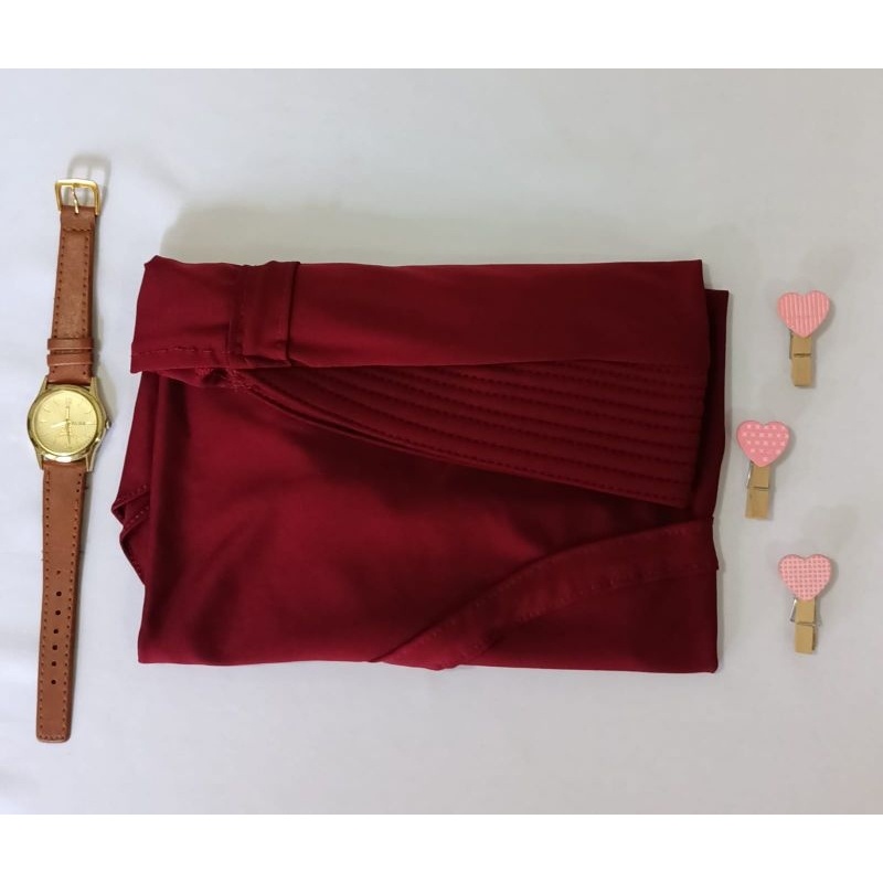 Hijab Sekolah Instan Polos / Hijab Anak Murah / Hijab Sporty Hamidah 02