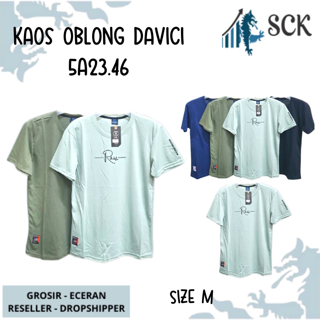 Kaos Distro Davici Polos (M) Motif Dewasa Keren / Oblong Pria Katun / Pakaian Casual - sckmenwear GROSIR