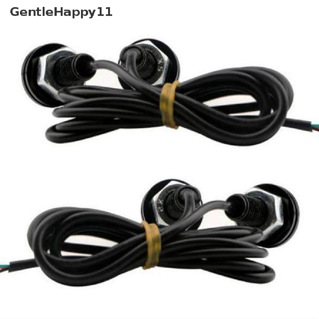 Gentlehappy 1x Putih DC 12V 5W Eagle Eye LED Siang Berjalan DRL Lampu Cadangan Mobil Auto Lamp id