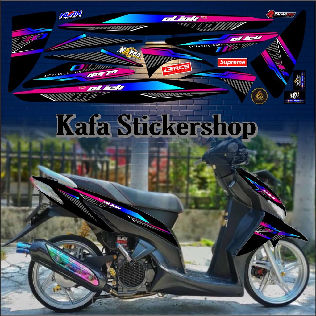 (COD) Stiker Variasi Striping Vario 110 Karbu Cw - Striping Variasi List Vario 110 Karbu VARIASI STI
