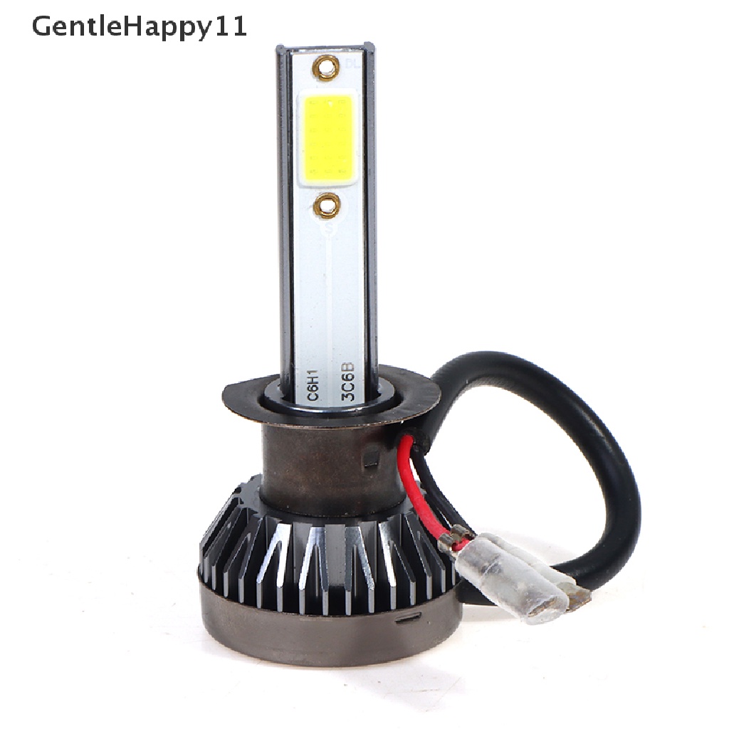 Gentlehappy 1pasang H1 H3 H4 H7 H11 Kit Konversi Lampu LED Mini 16000LM 6000K id