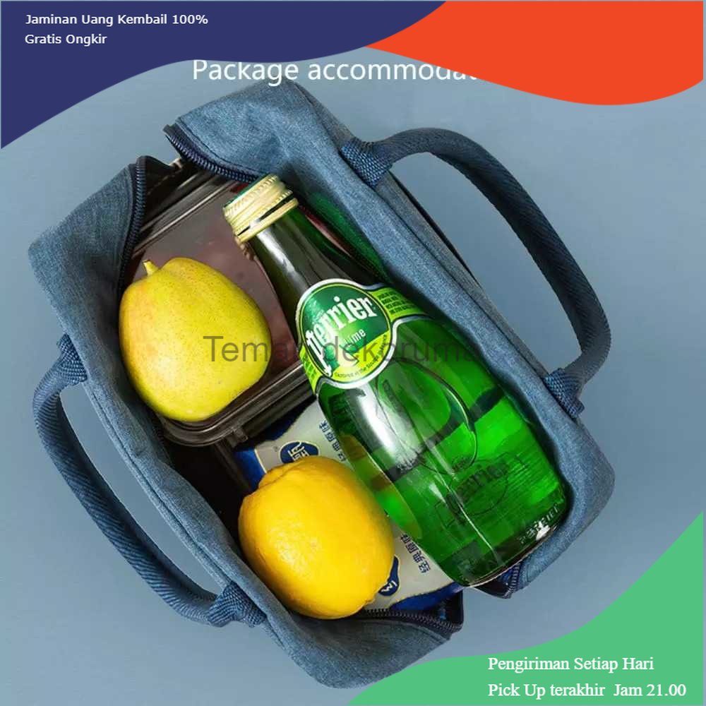 TD - RTG Ningbo Tas Bekal Makan Portable Insulation Hot &amp; Cold Lunch Bag - EI23