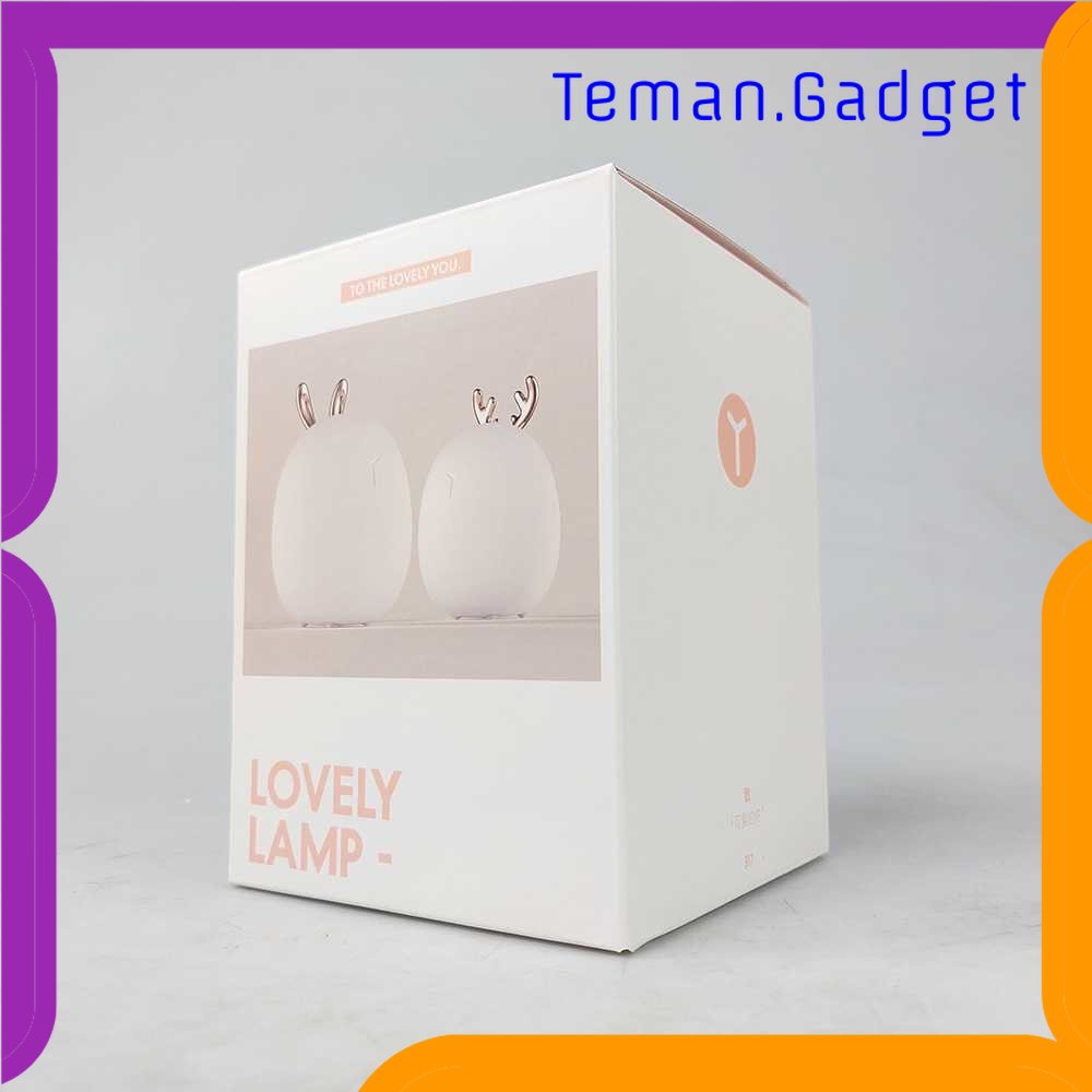 TG - LMP Lovely Lamp Lampu Tidur LED Light 2in1 Color Dimmable Charge 900mAh - 317