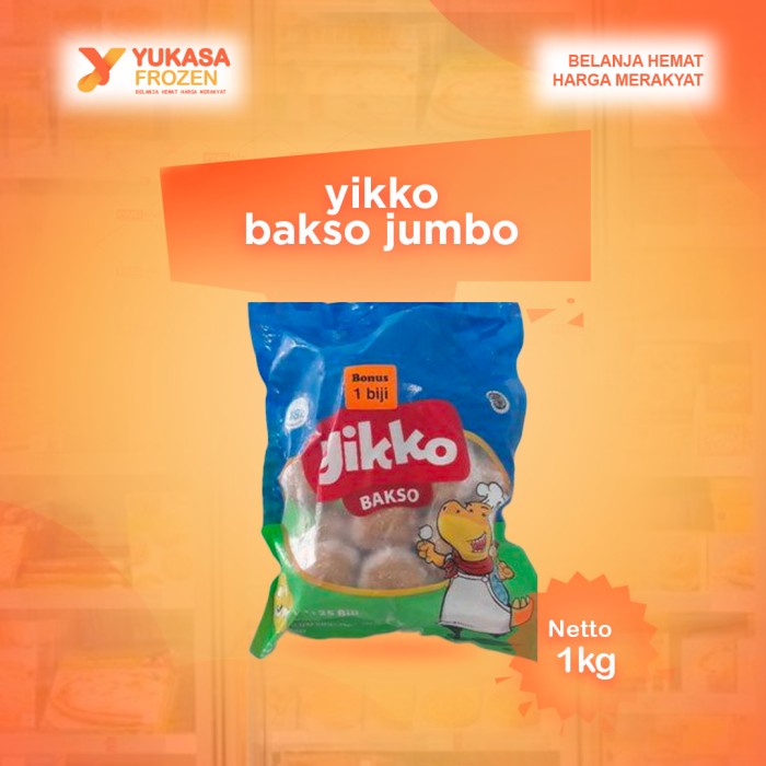 Yikko Bakso Sapi Jumbo 1kg