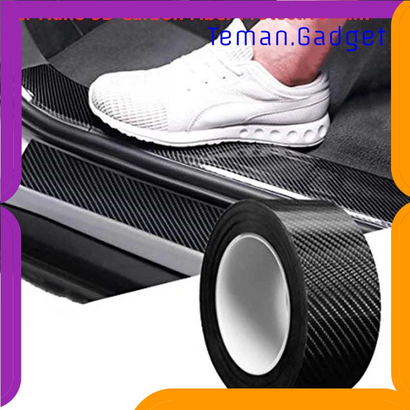 TG - OTO MSUE Stiker Pelindung Mobil Carbon Fiber Car Wrap Film Vinyl 5 Meter - C3841