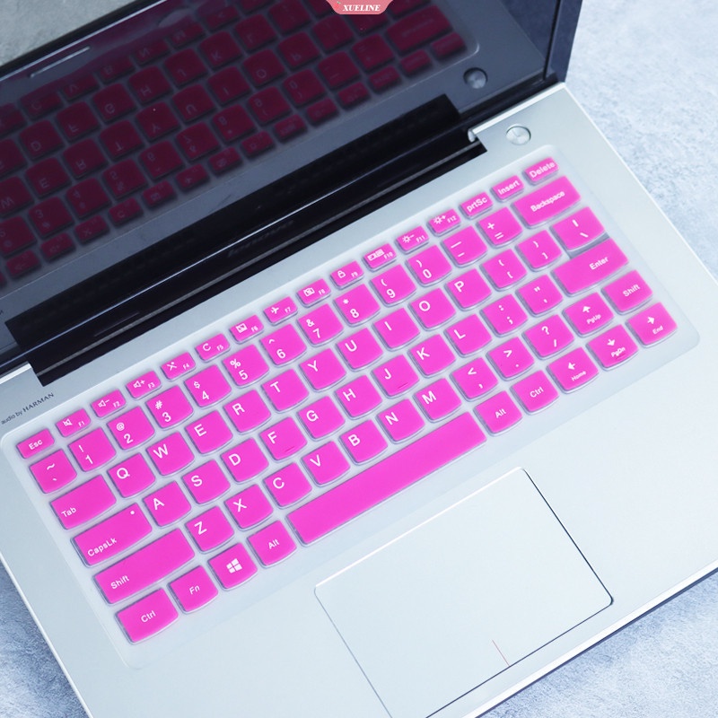 Multicolor Penutup Keyboard Pelindung Silikon Tahan Air Keyboard Stiker Laptop Film Pelindung Untuk Lenovo IdeaPad 510S 310S-14 710-14 Aksesoris Komputer [ZXL]