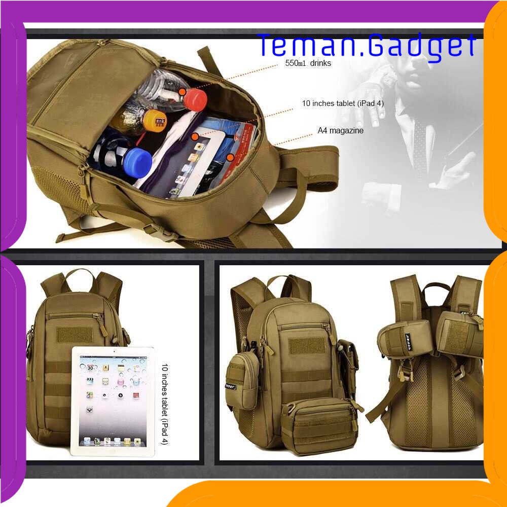 TG - OLR Protector Plus Tas Ransel Backpack Military Tactical Waterproof 15L - 8062