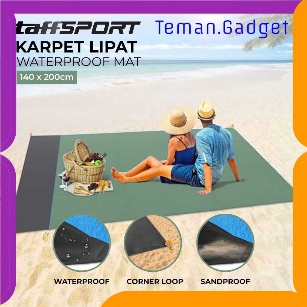 TG - OLR TaffSPORT Karpet Lipat Camping Piknik Waterproof Mat 140 x 200cm - FS-008