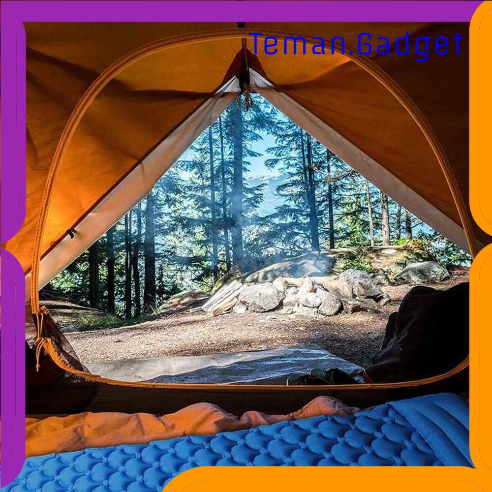 TG - OLR NatureBell Kasur Matras Angin Rhombus Design for Sleeping Bag - NH19