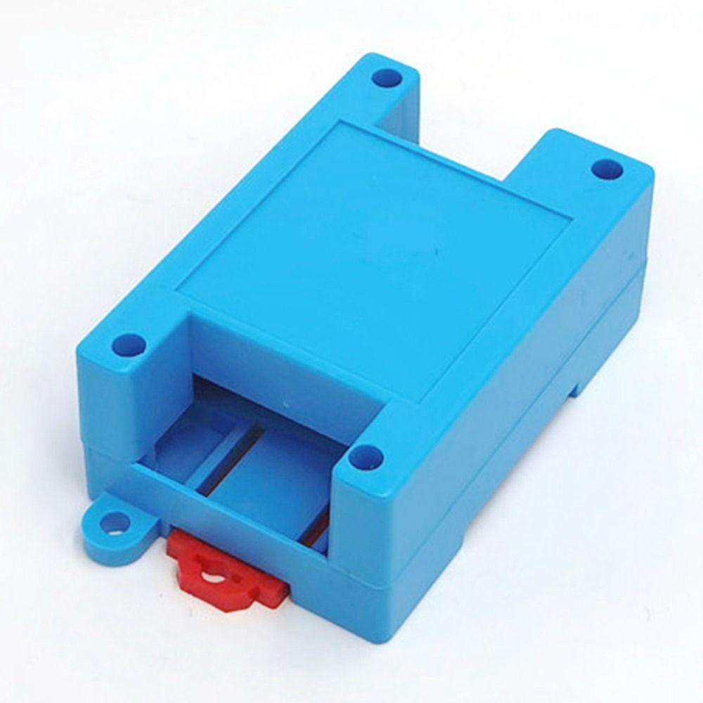 Suyo 1/2pcs Kotak Proyek Elektronik Hitam PLC Controller Housing Kualitas Tinggi Instrumen Kasus