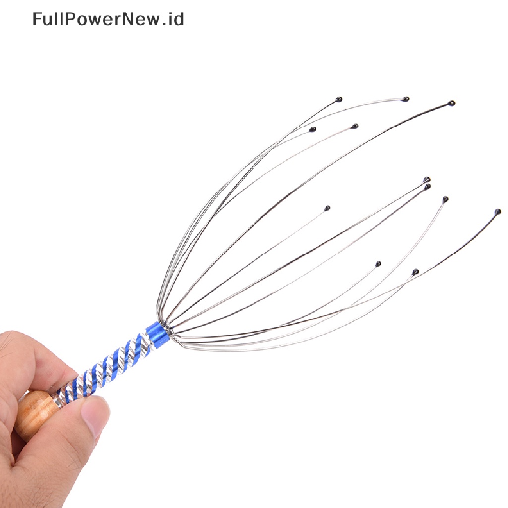 Power 2pcs Gurita Pemijat Santai Kulit Kepala Pinggang Leher Perawatan Kecantikan &amp; Kesehatan ID