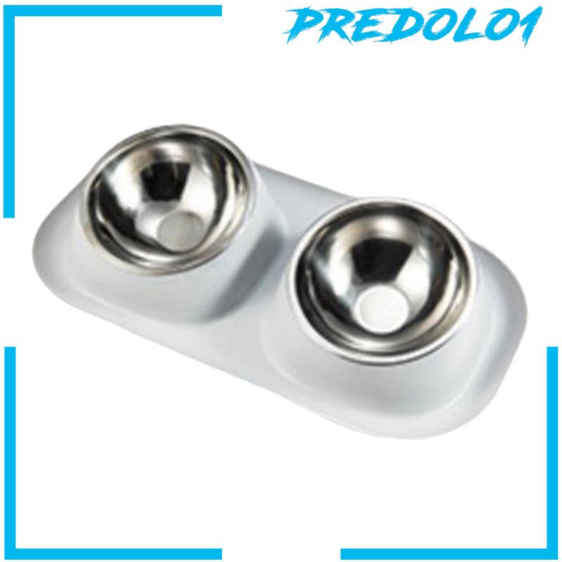 [Predolo1] Mangkok Raised Cat Dog Bowl Untuk Anjing Kecil Sedang Indoor Kucing Kitten