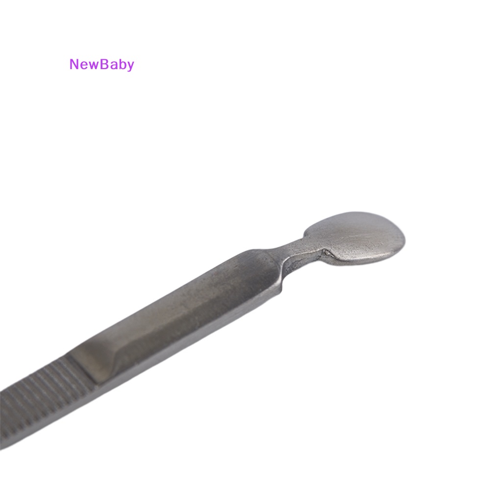 Newbaby Manicure Pedicure Alat Perawatan Nail Art Kutikula Pendorong Trimmer Cleaner Sendok Kecantikan ID