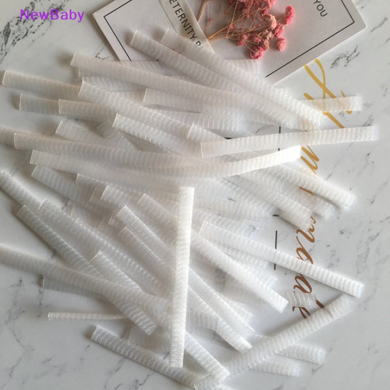 Newbaby 50pcs Brush Makeup Jaring Pelindung Lebar 1cm Alat Kosmetik Pen Cover ID