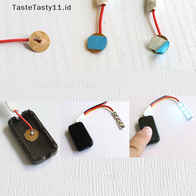 Tombol Sensor Sentuh TasteTasty Untuk Saklar Lampu Strip LED Closet DC5V 12V 24V Water level.