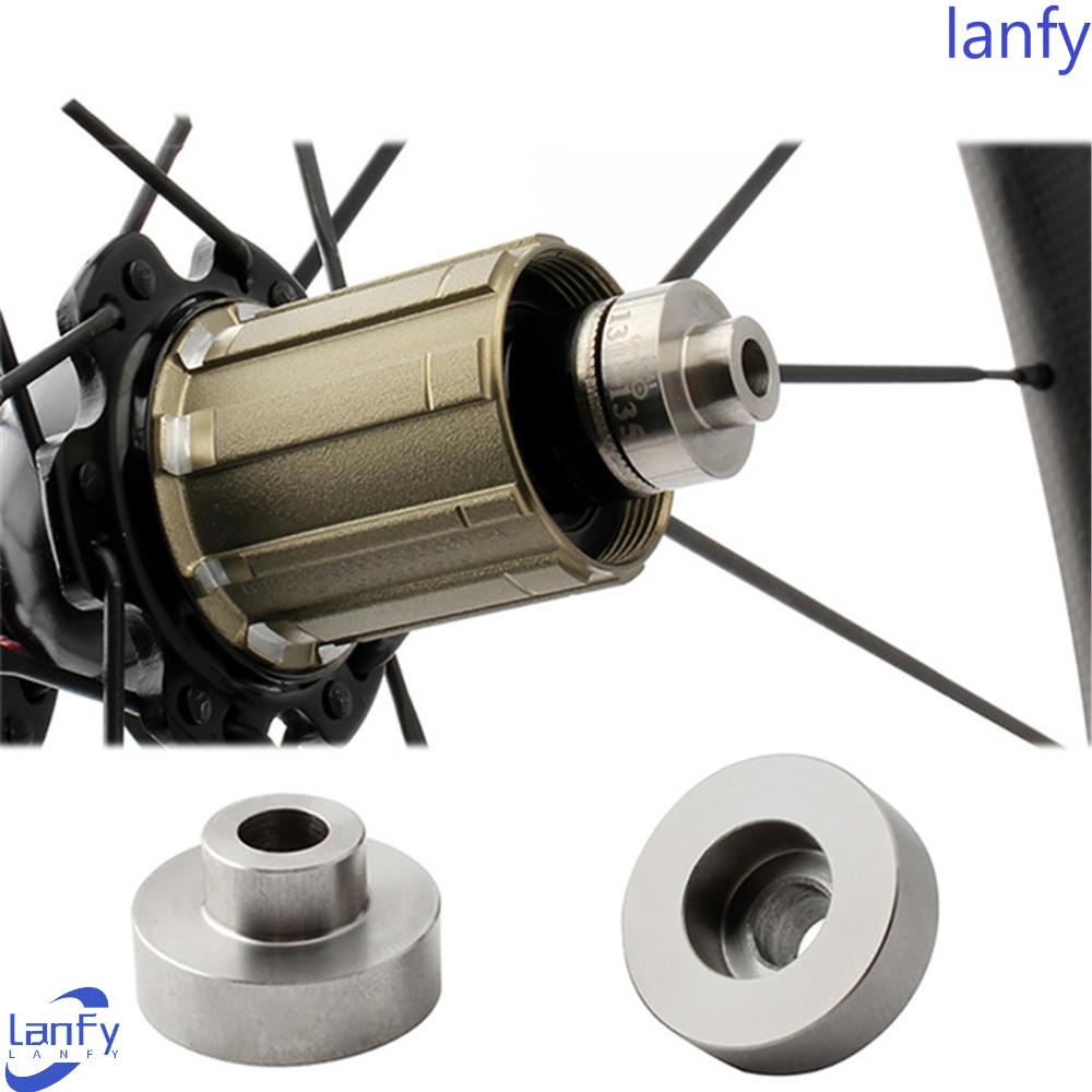Lanfy Adaptor Hub Belakang Sepeda Mtb Bahan Stainless Steel Tahan Lama Ukuran 130 Ke 135mm