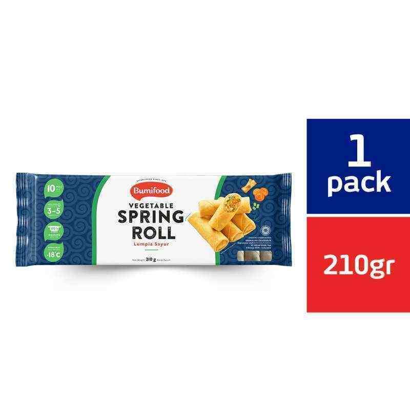 

Bumi food spring roll ayam 10 pc 210gr