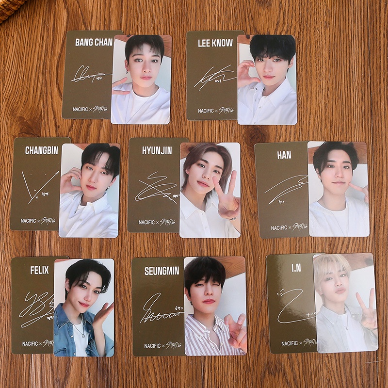 8-11pcs/set STRAY KIDS Photocards MAXIDENT Versi PC Kartu Lomo Kpop Postcards Straykids