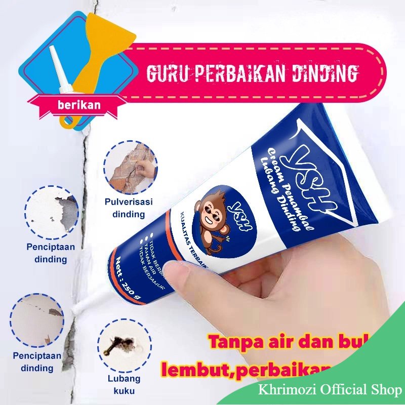 [TERMURAH] Krim Penambal Lubang Dinding