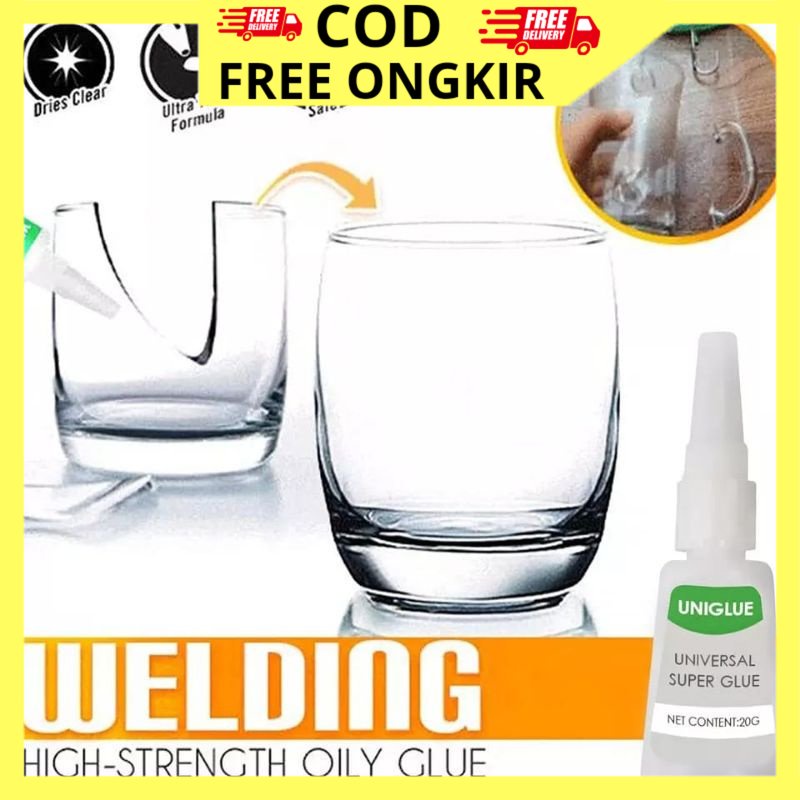 

PROMO - LEM OILY GLUE perekat instan cairan super kuat lem super kuat lem sepatu magic glue L004