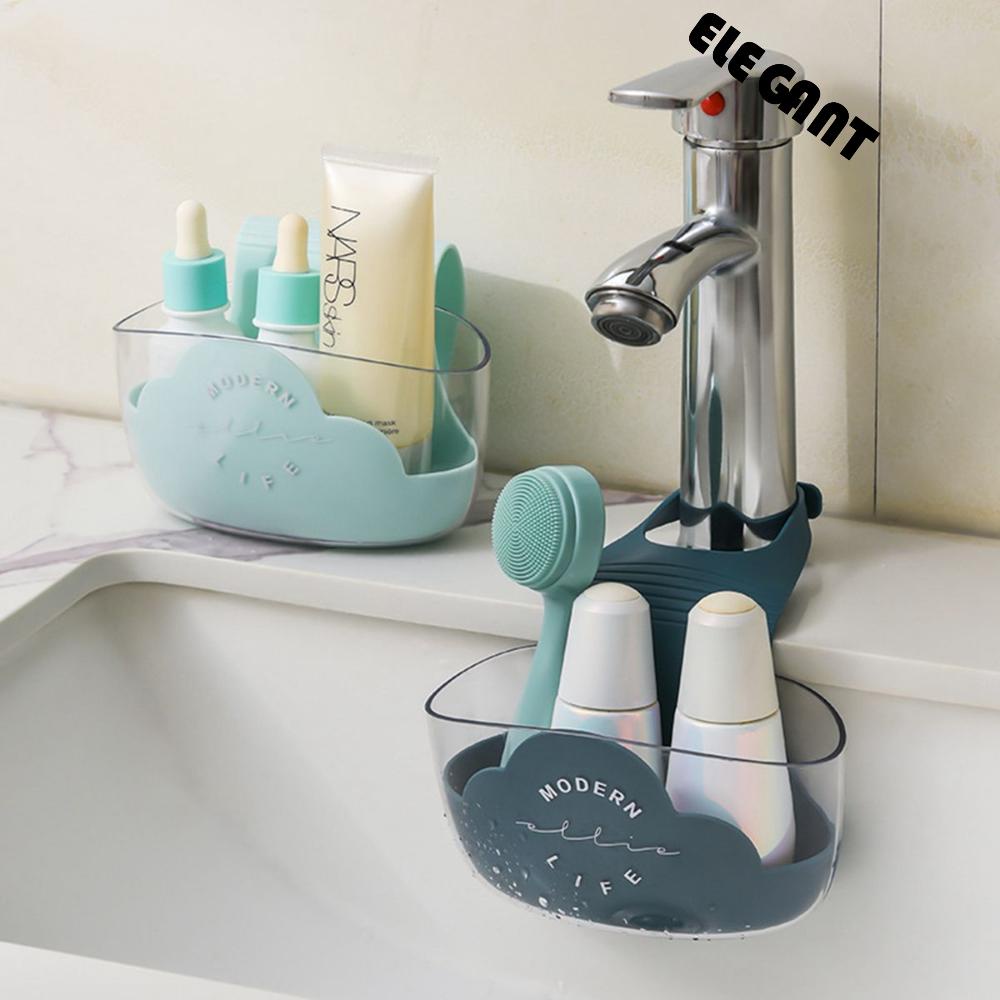 [Elegan] Rak Saluran Air Organizer Wastafel Rumah Hemat Ruang Draining Drying Corner Shelf