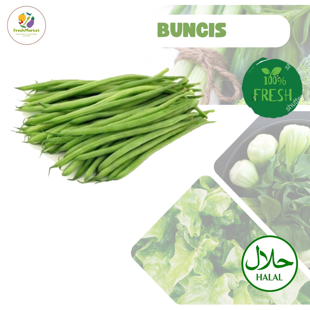 

Buncis Segar Sayur 250 Gram Freshmarketlampung