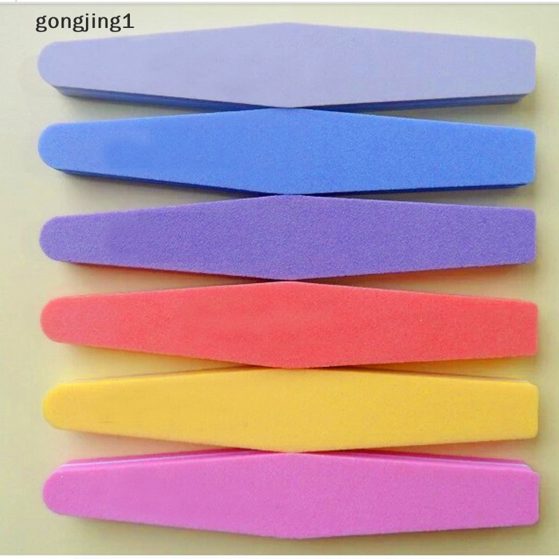 Ggg Kikir Kuku Buffer Nail Art Tips Buffing File Spons Manicure Sanding Block Tools ID