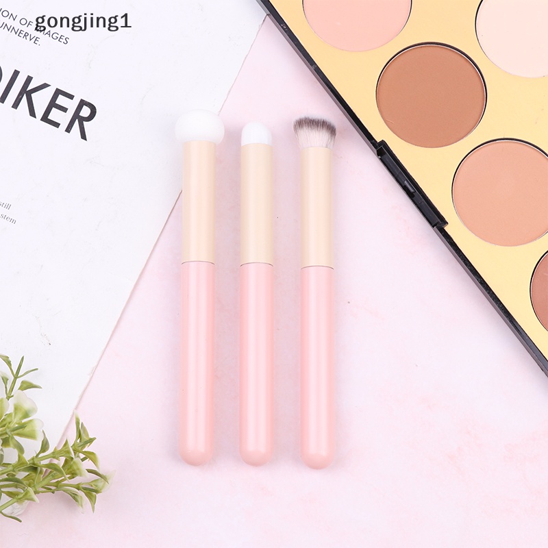 Ggg 3Pcs Makeup Foundation Concealer Spons Blender Brush Busa Aplikator ID