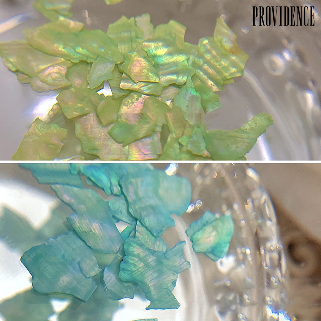 Providence Hiasan Kuku 12kisi Bentuk Tidak Teratur Tahan Lama Yang Dapat Dilepas Mudah Tempel DIY Serbaguna 3D Nail Art Shell UV Gel Manicure Dekorasi Perlengkapan Salon Kuku