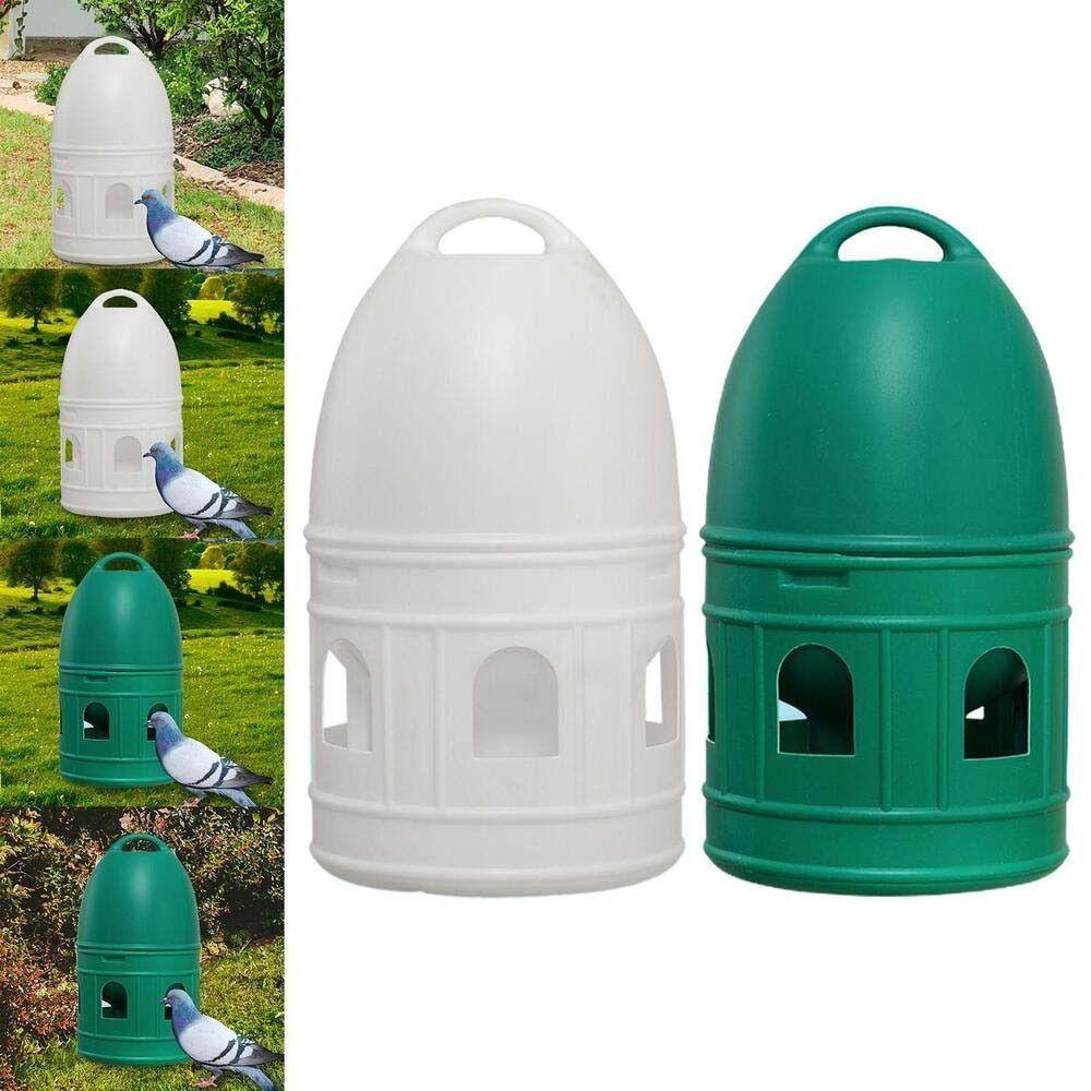 JEROMY Tempat Minum Air Burung Dengan Pegangan Gantung Kreatif Burung Merpati Wadah Parkit Ayam Perlengkapan Burung Otomatis Parkit Feeder Water Pot