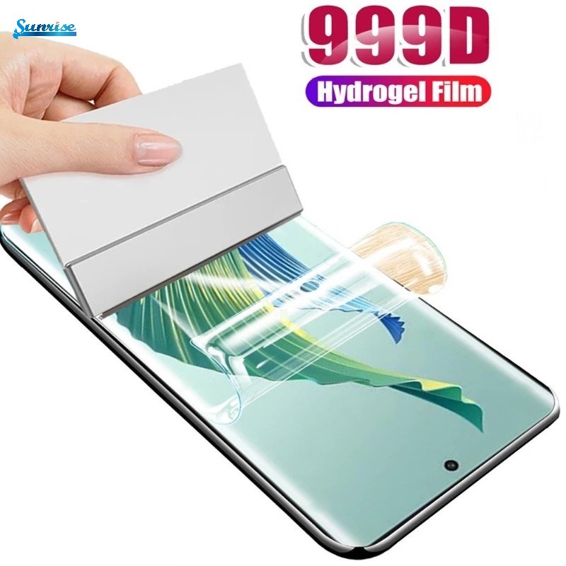 3pcs Film Hidrogel Definisi Tinggi Tipis Sensitif Tahan Kotoran Universal Tahan Debu Pelindung Layar Transparan Untuk Huawei P60/P60 Pro/P60 Art