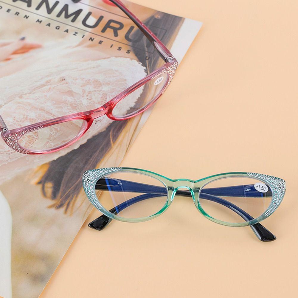 TOP Kacamata Baca Fashion Anti-Cahaya Biru Pelindung Mata Vintage Ultra Light Frame