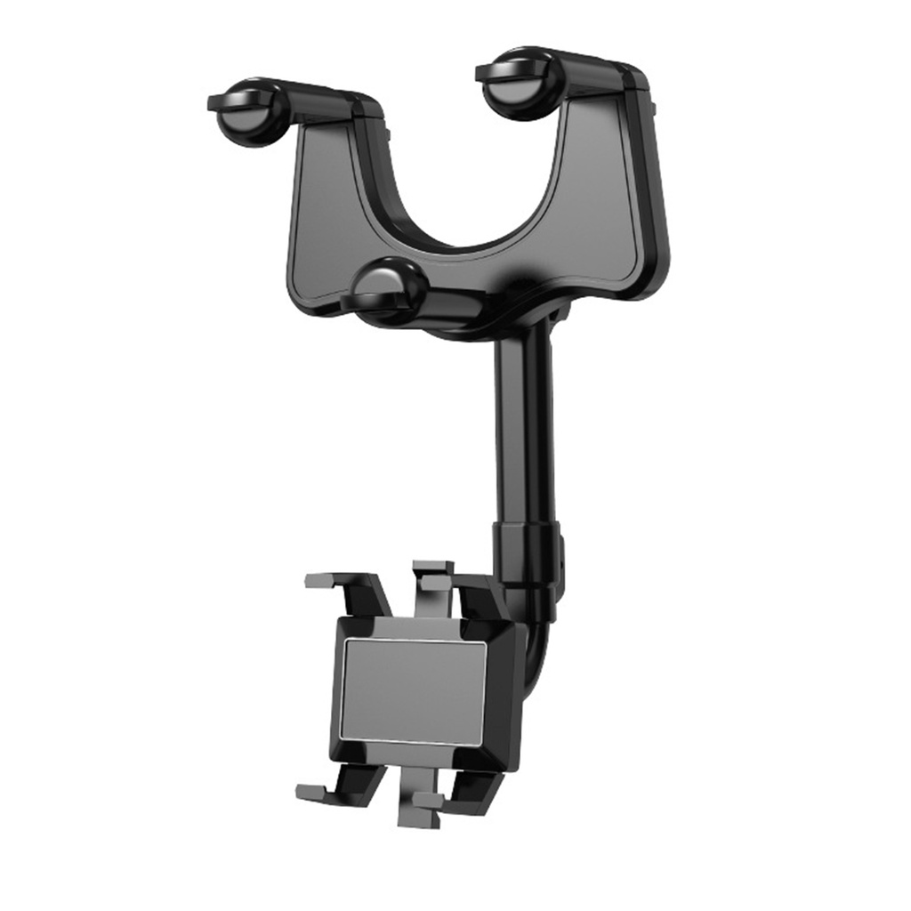 360 Derajat Car Rearview Hp Spion Tengah mobl Mirror Mount HP Car Phone Bracket Holder