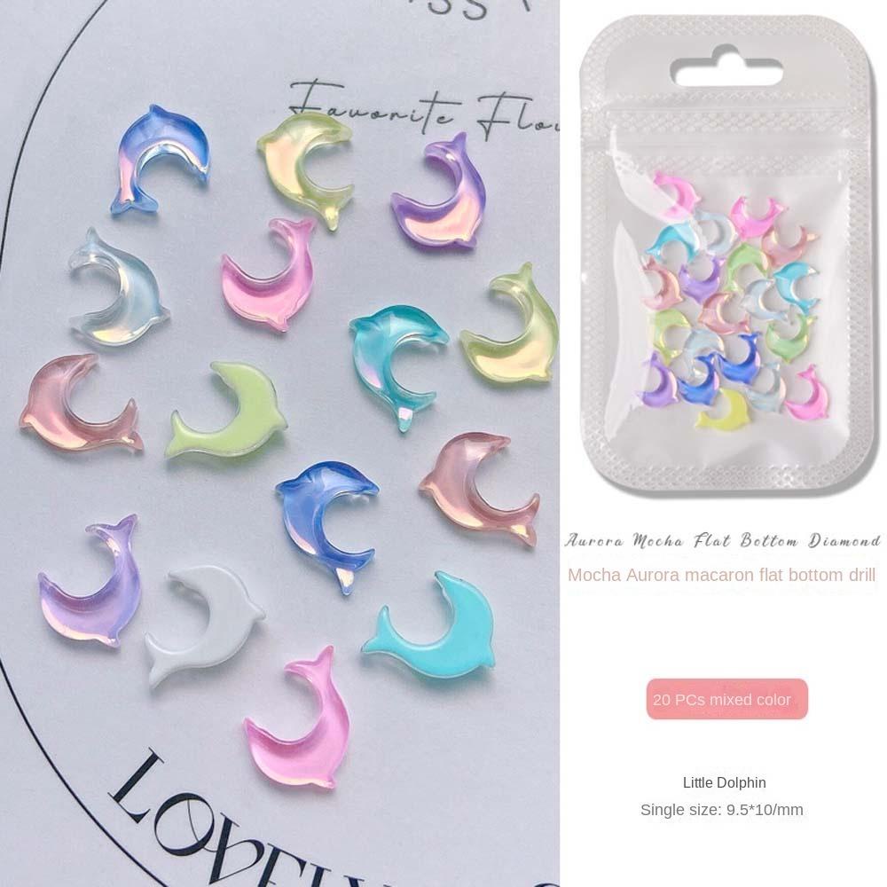 Mxbeauty Kartun Hiasan Kuku Lucu Fashion Mickey Manicure Aksesoris Beruang Lumba Perhiasan Kuku