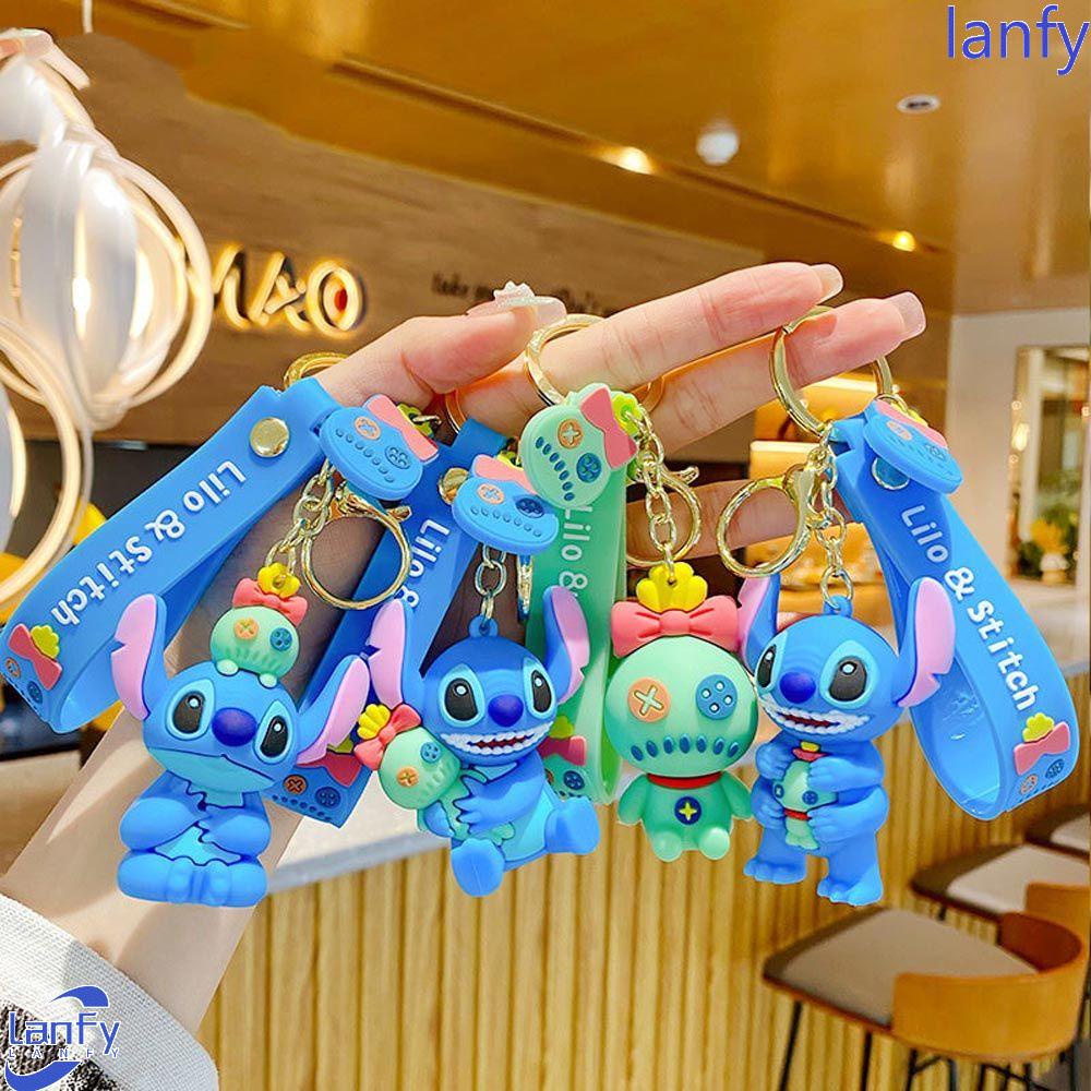 Lanfy Korea Gantungan Kunci Hadiah Teman Lucu Kartun Untuk Pria Car Key Key Pendant