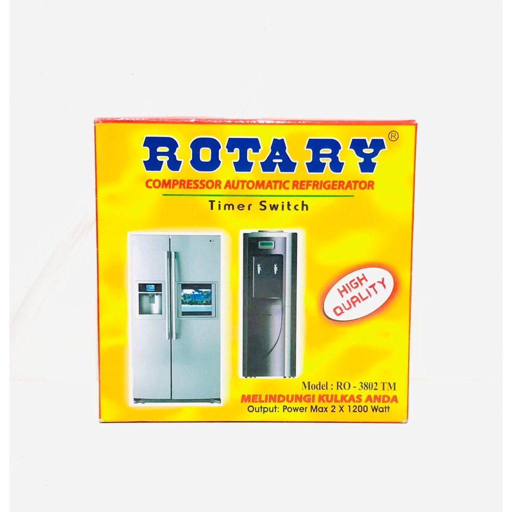 Timer Switch Rotary Kulkas Kuning