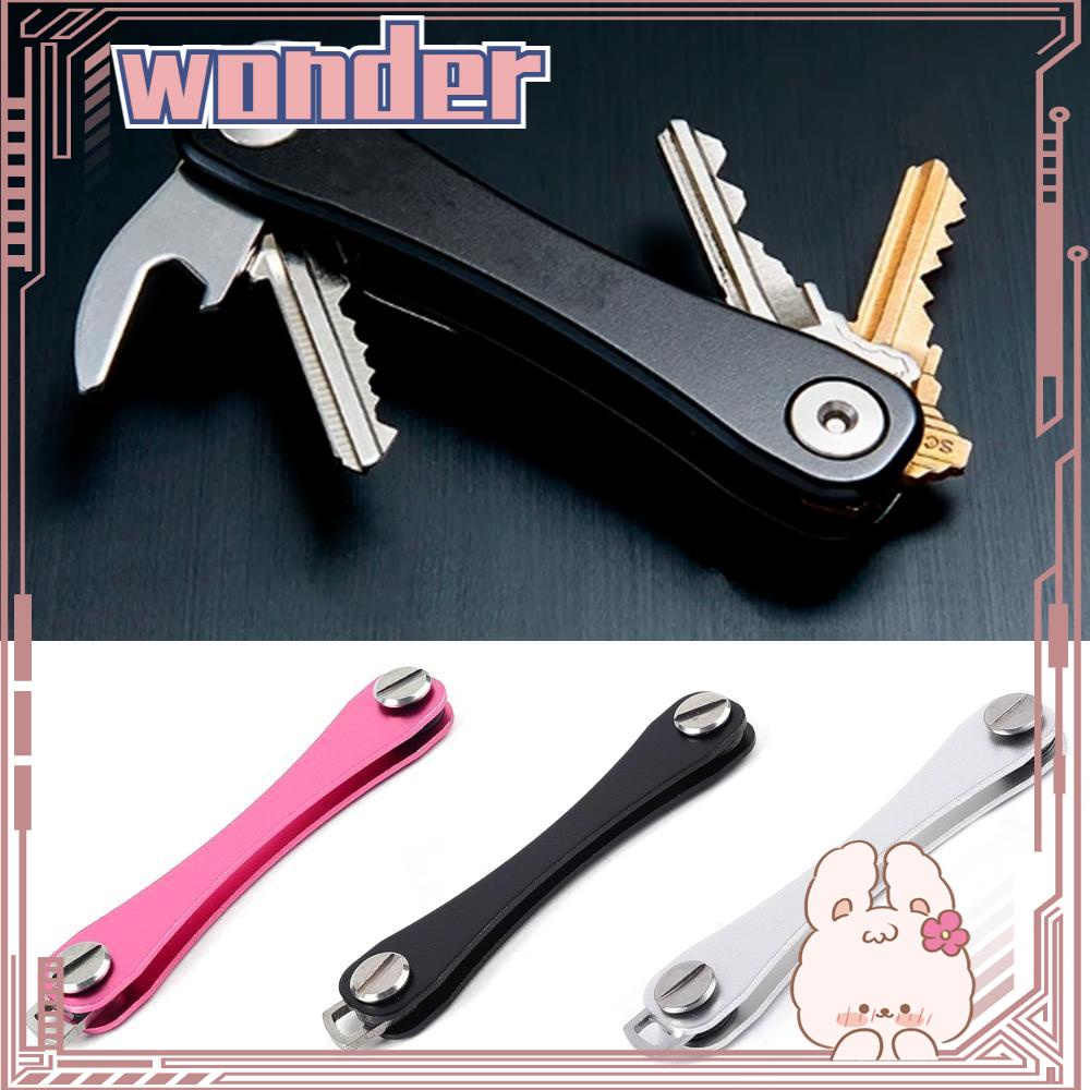 Wonder Gantungan Kunci Smart Metal Case EDC Gear Holder