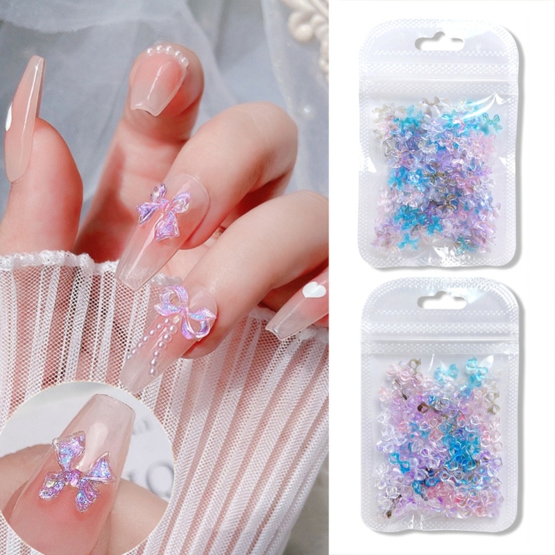 Siy Nail Art Rhinestones 3D Dekorasi Pesona Kuku Permata Liontin Dekorasi DIY Kerajinan Resin