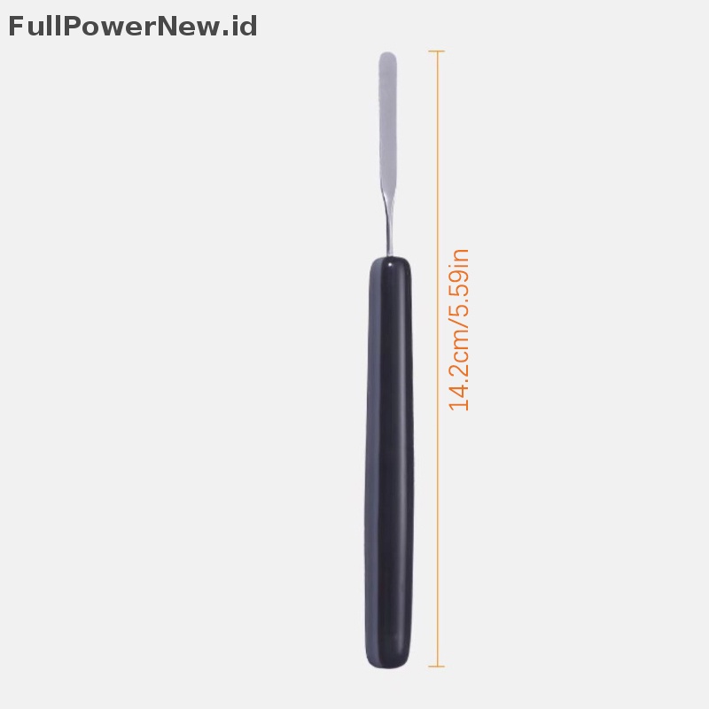 Power 1Pc Spatula Kuku Pengambil Sendok Gel Mix Stik Stiring Rod Manicure Tool ID