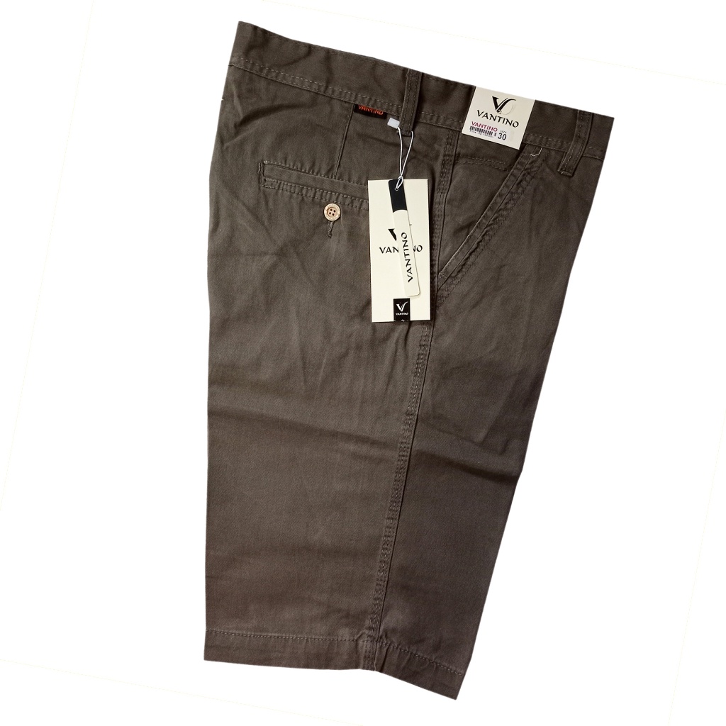 Cealana pendek Pria VANTINO kanvas Mr bress felano Kaulitas kardinal //Celana Canvas standart basic