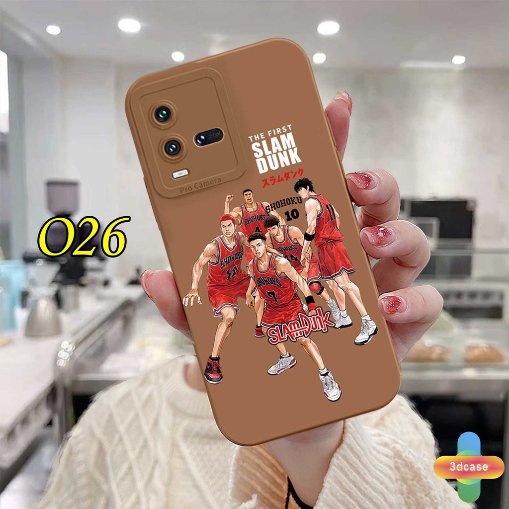 Soft Case VIVO Y12S Y12 Y20 Y91C Y21 2021 Y30 Y21S Y20S Y12i Y15S Y91 Y30i Y93 Y95 Y15 Y17 Y53 Y50 Y53S Y51 2020 Y51A Y15A Y10 Y76 Y33S Y1S Y11 Y31 Y20i Y91i Y90 Y51S Y12A SLAM DUNK Anti-fall Case