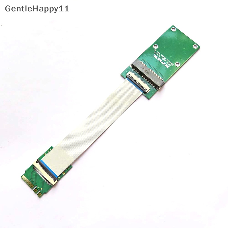 Gentlehappy Mini PCIe to Mini PCIe Mini PCI-E Extender FPC Network Card Perpanjang SSD Extend id